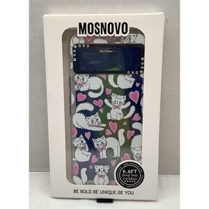 Mosnovo Case Google Pixel 8 With Plastic Stand Cartoon Cat Phone Case NIB